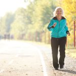 senior exercising